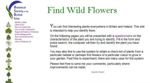 BSBI Flora search