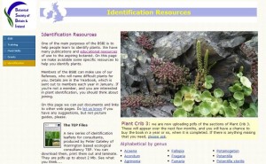 BSBI id resources